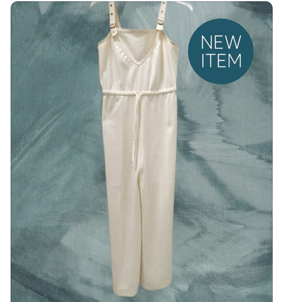 Vintage 60s silk blend pant romper retro western jumpsuit Jerell of Texas Small - Picture 11 of 11